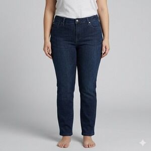 Buffalo David Bitton Dark‎ Indigo Straight Leg Stretch Jeans 6/28